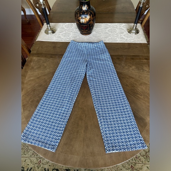 ZARA Retro Geometric Patterned Pants S - Picture 4 of 7